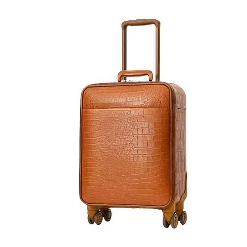 Custom Leather Suitcases