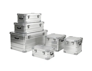 Aluminum storage Case size