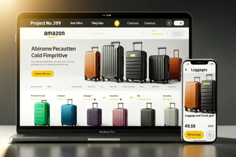 Selling suitcases online