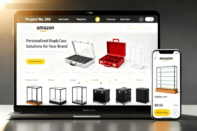 Display Cases Ready for Online Stores