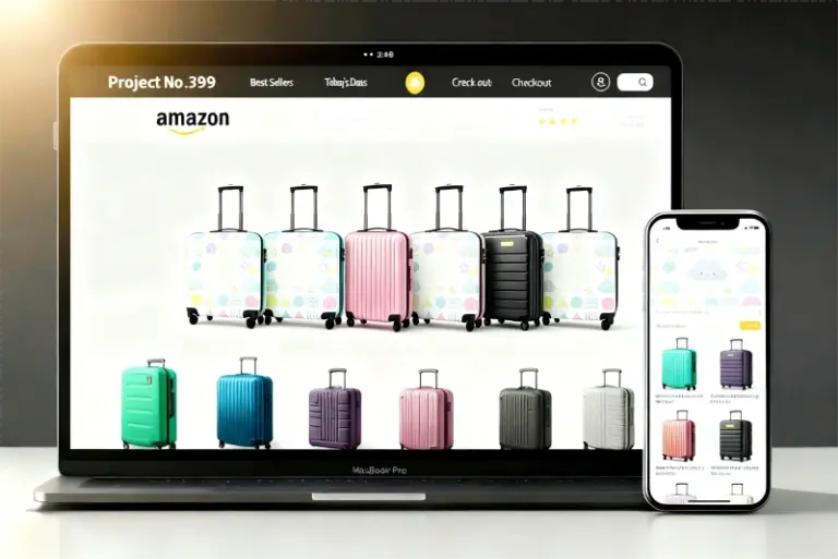 Kids Luggage Ready for Online Stores