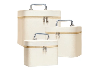 Leather Makeup Cases size