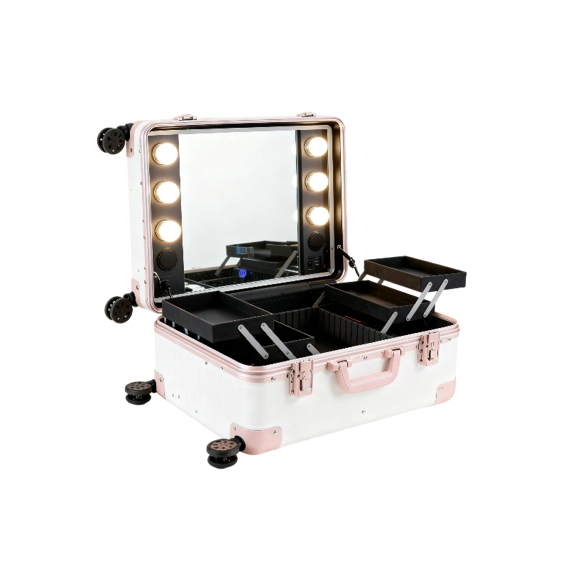 Makeup Case With Lights and Mirror