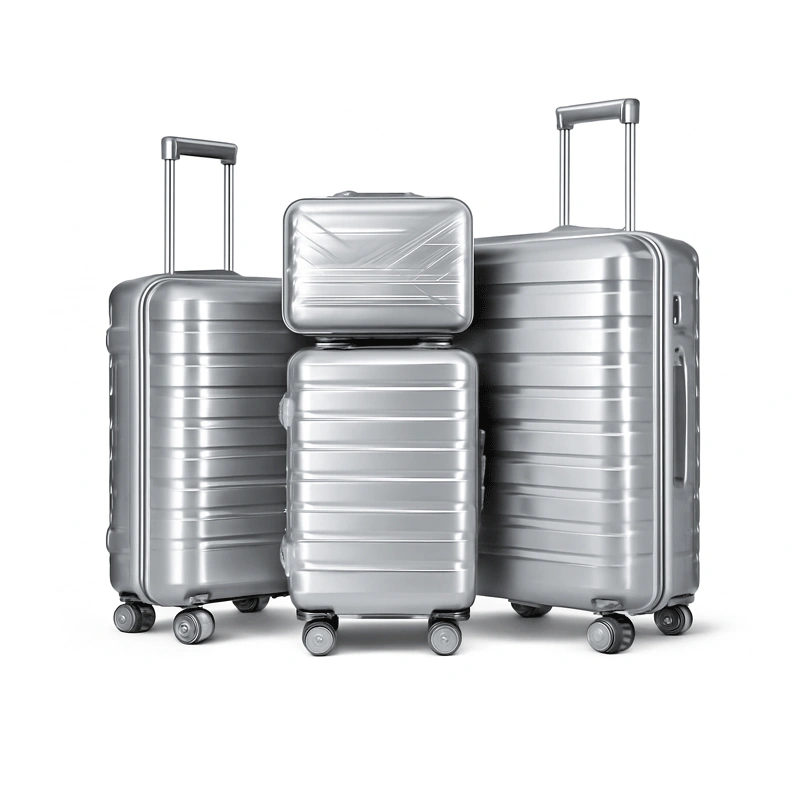 aluminum luggage set