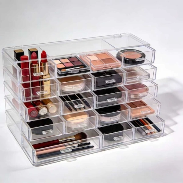 11 Drawers plastic makeup box