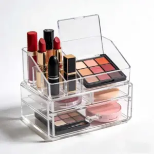 360 Rotating acrylic makeup case