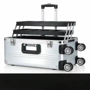 4 in 1 Heavy Duty Rolling Organizer Case