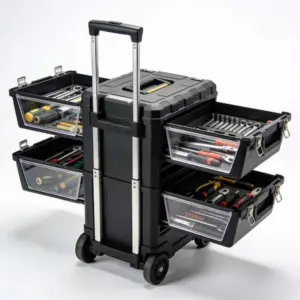 4 in 1 Rolling Tool Organizer Case