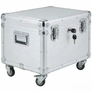 Aluminum Lockable Rolling File Organizer Case