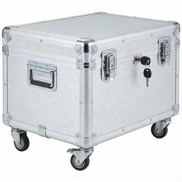 Aluminum Lockable Rolling File Organizer Case