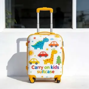 Carry on kids suitcase