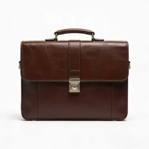 Classic Leather Business Briefcase
