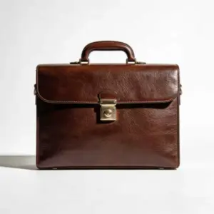 Classic Luxury Leather Briefcase