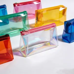 Colored PVC Jelly Zipper Bag