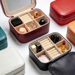 Colors PU Makeup Cases with Inserts