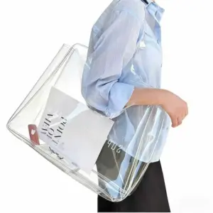 Custom Logo Big PVC Jelly Bag