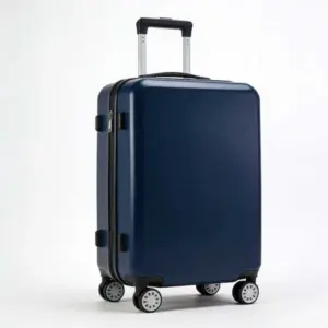 Custom Logo Printing Silent Spinner Suitcase