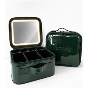 Detachable LED Makeup Cases with Inserts
