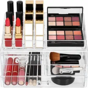 Drawer Desktop clear makeup case