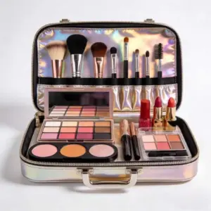 Girls makeup case set