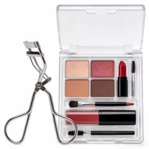 Handle and Lid plastic makeup box