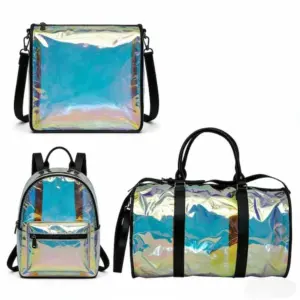 Holographic Duffle PVC Jelly Bag