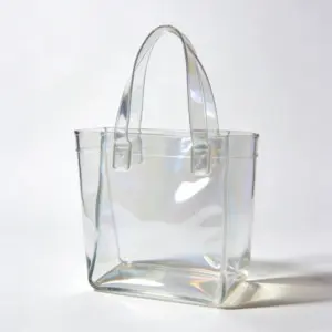 Ladies Purses PVC Jelly Handle Bag