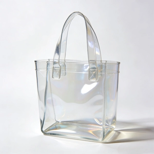 Ladies Purses PVC Jelly Handle Bag