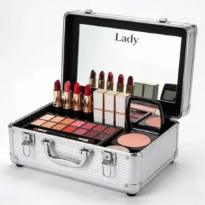 Lady aluminum makeup case