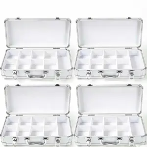 Large Capacity 4 Independent big makeup kit box