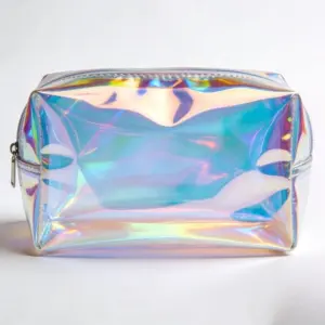 Laser Holographic PVC Jelly Makeup Bag