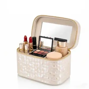 Light Luxury Pearl Bucket Vanity Cases