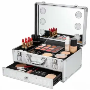 Mirror Drawer aluminum makeup case
