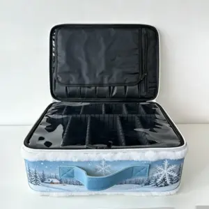 Multilayer Clapboard Makeup Cases with Inserts