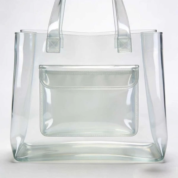 PVC Jelly Shopping Bag with Inner Pouch