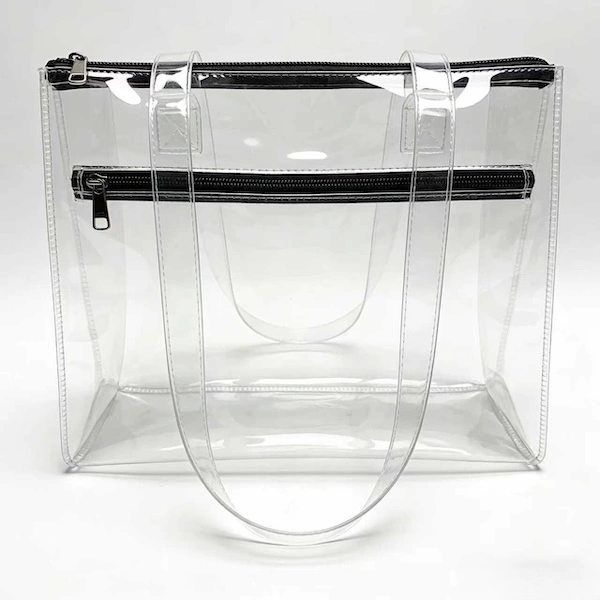 PVC Jelly Tote Bag with Zipper