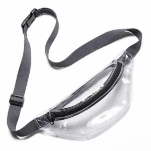 PVC Jelly Waist Bag with Adjustable Belt