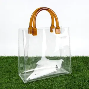 Personalized Logo Printed PVC Jelly Tote Bag