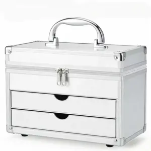Portable Makeup Tool Storage Box