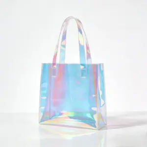 Rainbow Color Small PVC Jelly Bag