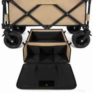 Rolling Foldable Shopping Organizer Case