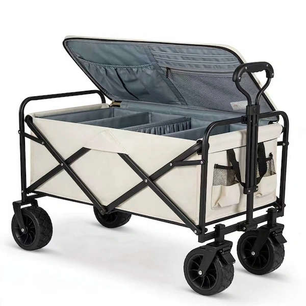 Rolling Foldable Utility Organizer Case