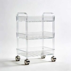 Rolling Makeup Acrylic Organizer