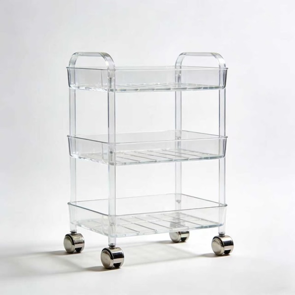 Rolling Makeup Acrylic Organizer