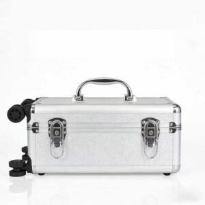 Rolling Metal Makeup Organizer Case