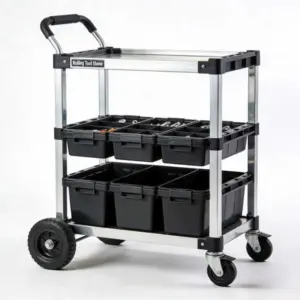 Rolling Tool Storage Trolley Case