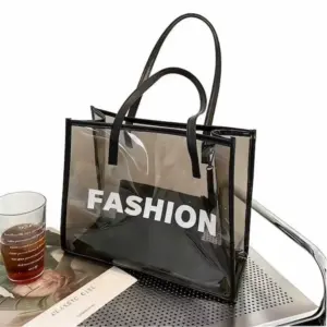 Shoulder Shopping Waterproof Big PVC Jelly Bag