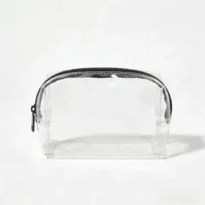 Small PVC Jelly Cosmetic Bag with Zipper