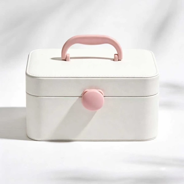 Small Pink Handle small make up case