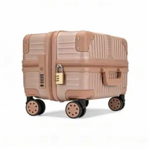 Spinner Caster Cabin Lock suitcase with a lock for women